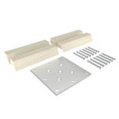 Landon & Co MenCraft Mounting Plate Kit in Natural Poplar