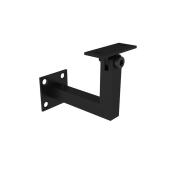 Landon & Co MenCraft Square Handrail Wall Bracket in Black Steel