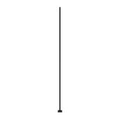 Landon & Co Square Baluster in Black Steel of 1/2 x 40 1/2-in