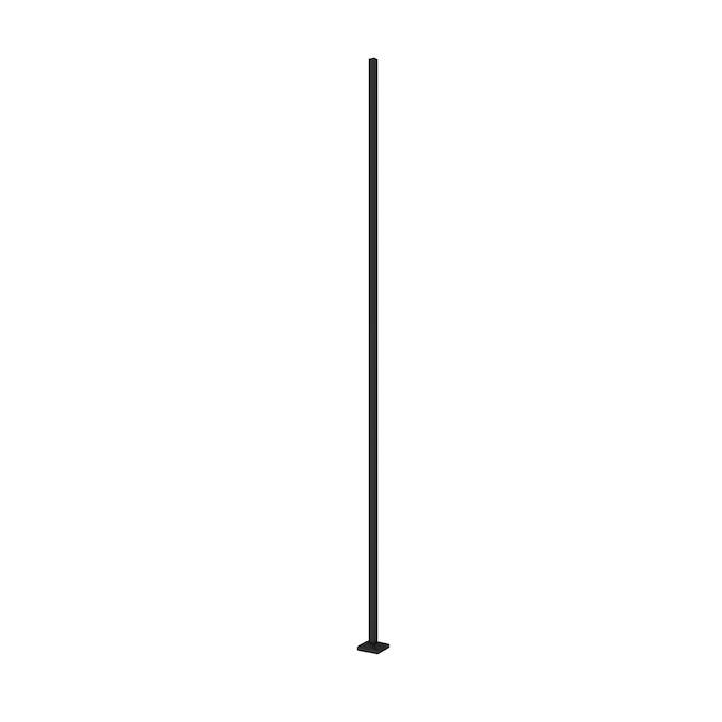 Landon & Co Square Baluster in Black Steel of 1/2 x 40 1/2-in