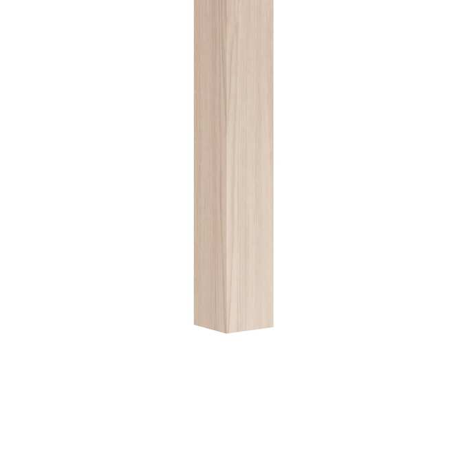 Landon & Co Square Baluster in Natural Oak of 1 1/4 x 39-in