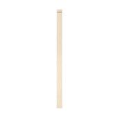 Landon & Co. Groove Half-Newel Post in Natural Maple of 1 1/4 x 2 1/2 x 44-in