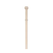 Landon & Co. Mission Half-Newel Post in Natural Red Oak of 1 1/4 x 2 1/2 x 44-in