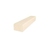 Main courante Groove Landon & Co. en érable naturel de 2 1/4 x 1 5/8 x 96 po
