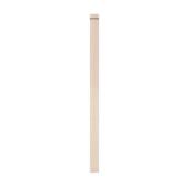 Landon & Co. Groove Straight Newel Post in Natural Oak of 2 1/2 x 44-in