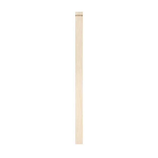 Landon & Co. Groove Straight Newel Post in Natural Maple of 2 1/2 x 44-in