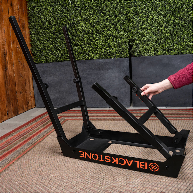 Blackstone Griddle Stand for 17 or 22-in Griddles with Folding Legs - Black