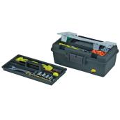 Plano Gray Plastic Tool Box - 13-in