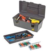 Plano Gray Plastic Tool Box - 20-in