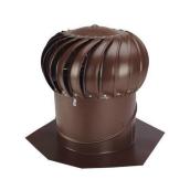 Turbine en aluminium de couleur brune de 12