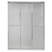 Mirolin Tri Panel 42-in to 43-in W x 71-in H Madison Sliding Shower Door