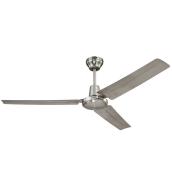 Westinghouse Ceiling Fan - Brushed Nickel - 3 Blades - 56-in dia