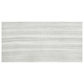 Mono Serra Silk Steel Porcelain Tiles - Light Grey - Matte - 24-in L x 12-in W