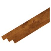 Plancher de bois franc en merisier, 20 pi², gunstock