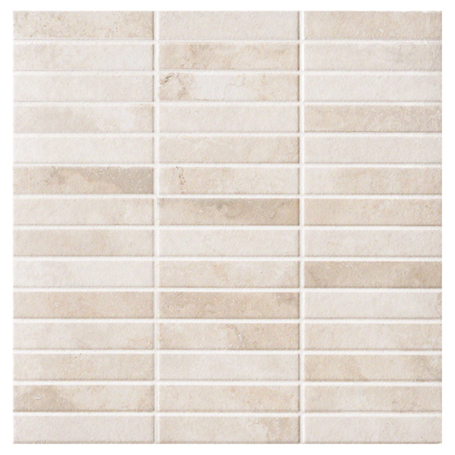 Ceramic Wall Mosaic - 13.39 x 13.39 - Beige 2077 Ceramic Wall Mosaic - 13.39 x 13.39 - Beige 2077