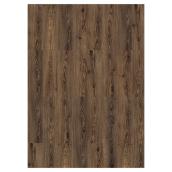 Plancher stratifié 12 mm, chêne brun foncé