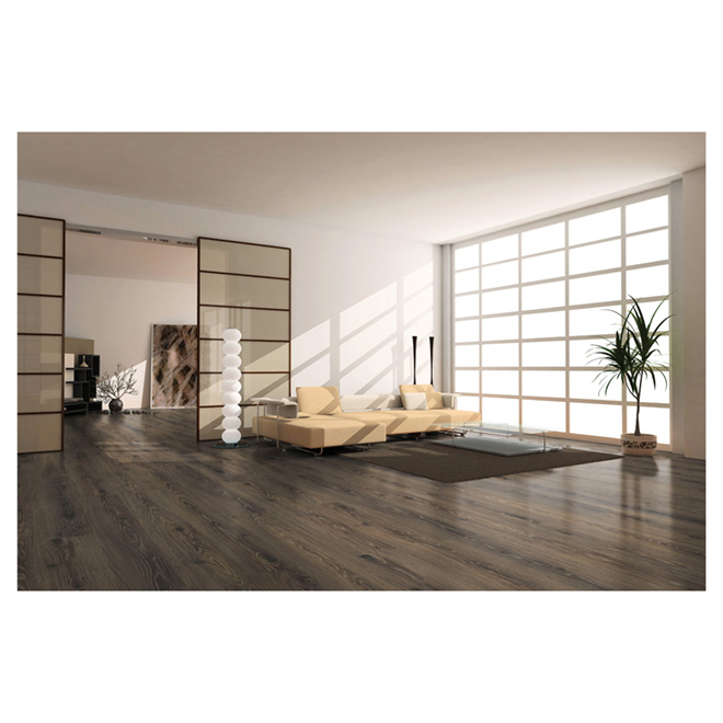 Mono Serra Laminate Flooring 12 Mm, Dark Brown Oak Laminate Flooring