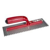 Rubi Notched Cement Trowel - Metal - Plastic Handle - 11-in L