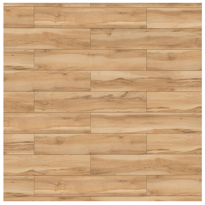 Laminate Flooring 8mm 22 14 Sq Ft Box Maple Beige 47370
