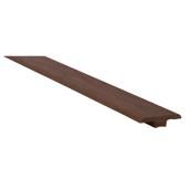 Moulure de transition, stratifié, 1 3/4" x 94", brun foncé
