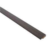 Moulure de réduction, stratifié, 1 3/4" x 94", noir