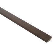 Mono Serra Laminate End Moulding - Camarque Black - High Density Fibreboard - 1 3/4-in W x 94-in L
