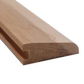 Mono Serra Floor Reducer Moulding - 78-in L x 2 1/4-in W x 3/4-in T - Birch - Natural - Unfinished