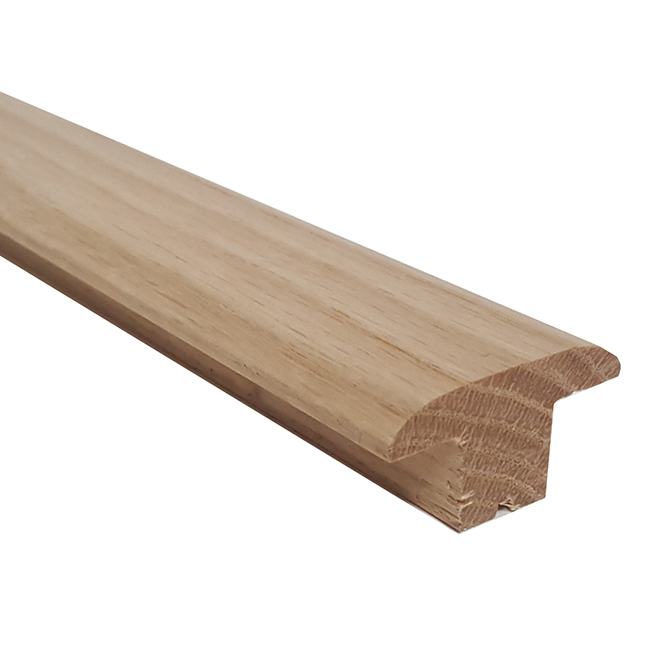 Moulure de transition Mono Serra, chêne non fini, 3/4 x 2 x 78 po