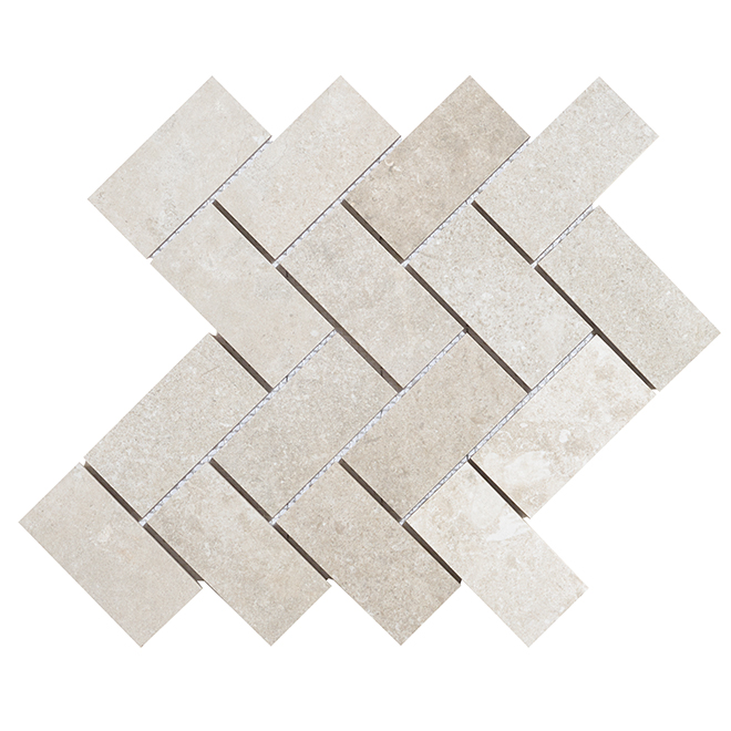 Mono Serra Porcelain Mosaic Wall and Floor Tile Arcadia Model Frost ...