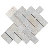 Mono Serra Arcadia Porcelain Mosaic Tiles - Wall and Floor - Frost Resistant - 12-in L x 12-in W