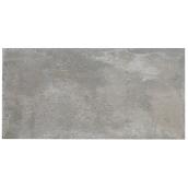 Mono Serra Borgo Antracite Porcelain Floor and Wall Tiles - Frost-Resistant - 16-in W x 32-in L - 10.33-sq. ft.