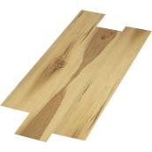 Plancher en vinyle Mono Serra, érable nordique, 7 po x 48 po, 12 unités