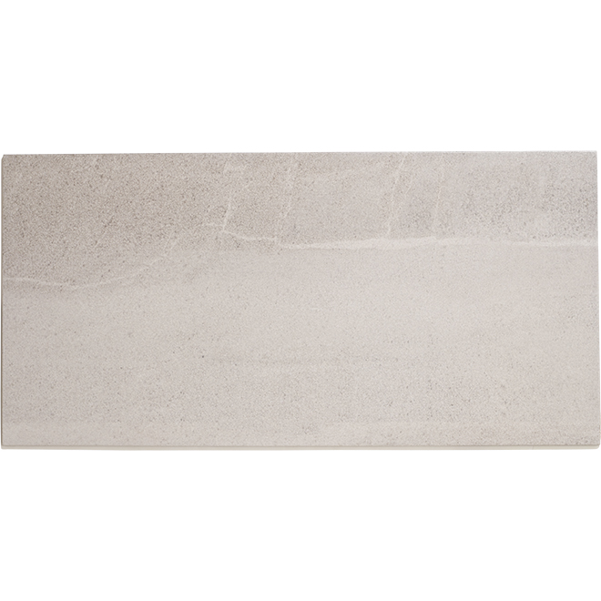 Tuiles de porcelaine Forum Grigio de Mono Serra, 12 po l. x 24 po L., gris, boîte de 8