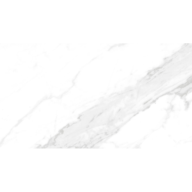 Mono Serra Ceramic Tiles - 4-in x 12-in - 13.56-sq. ft. - Matte White - Antibacterial