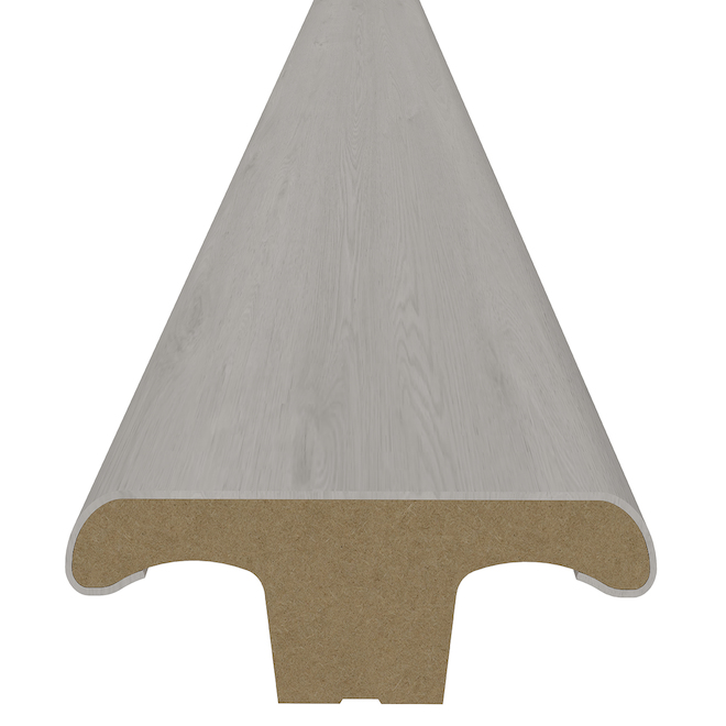 Mono Serra Everest 1.59-in W x 96-in Grey MDF T Transition Moulding