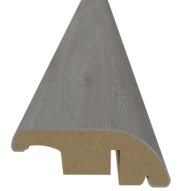 Mono Serra Elbruz 1.63-in W x 96-in Grey MDF Reducer Moulding