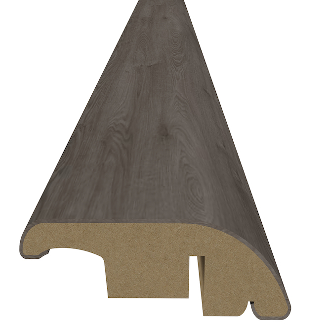 Mono Serra Toros 1.63-in W x 96-in Gray MDF Reducer Moulding