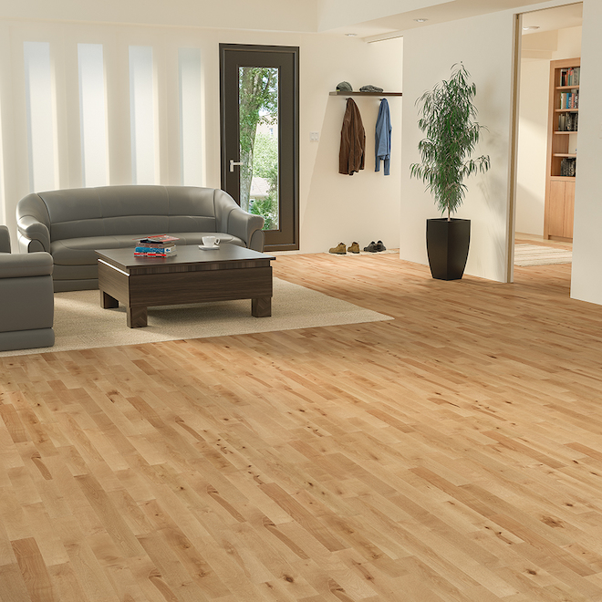 Plancher de bois franc Mono Serra en merisier désert, 3/4 po x 3 1/4 po