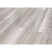 Mono Serra Laminate Flooring - 7.56-in x 47.24-in x 8-mm - Napoli Oak Graphite - 6 per Box