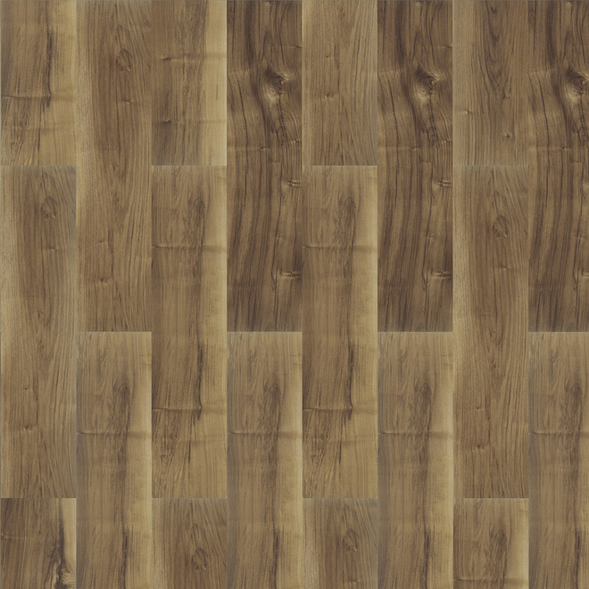 Image of Mono Serra | 7.56-In X 50.6-In X 8-Mm Walnut Brown HDF Laminate Flooring - 6-FtÂ²/box | Rona