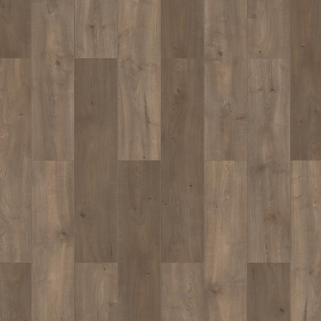 Image of Mono Serra | 7.56-In X 50.6-In X 8-Mm Harmony Brown HDF Laminate Flooring - 18.6-Ft²/box | Rona