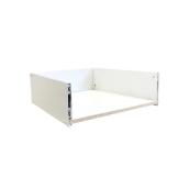Boite tiroir d'armoire BELLINA, 15 x 3 x 21,25 po, MDF, blanc