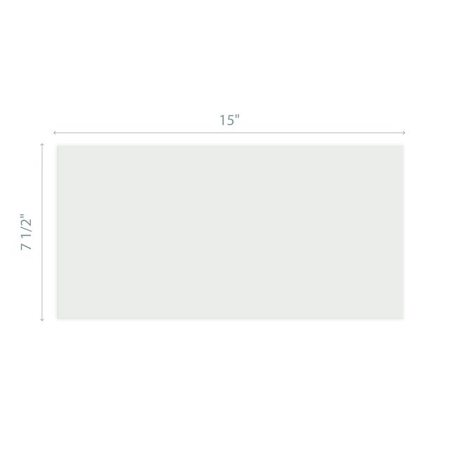 LANDON&CO BELLINA 15 x 7.5-in MDF Matte White Drawer Front ATHENA.D2 | RONA