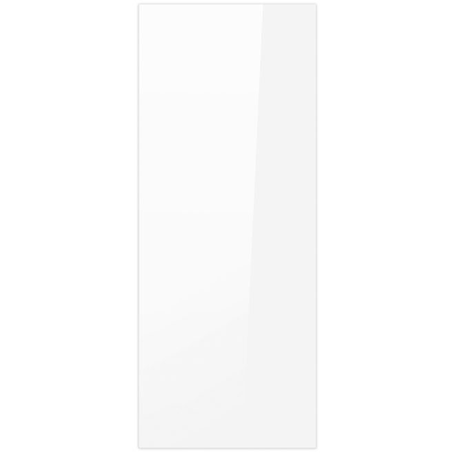 Porte d'armoire BELLINA en MDF blanc lustré, 12 x 30 po en MDF, blanc lustré