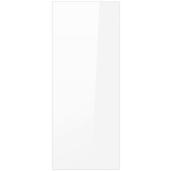 Porte d'armoire BELLINA en MDF blanc lustré, 12 x 30 po en MDF, blanc lustré