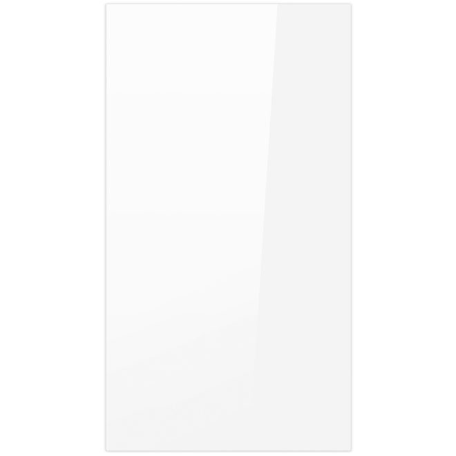 Porte d'armoire pour cabinet BELLINA de 16,5 x 30 po en MDF, blanc lustré