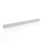 BELLINA 2.5 x 96-in MDF Matte White Moulding