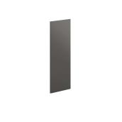 Panneau de finition BELLINA de 13 x 33 po en MDF, gris foncé