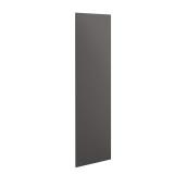 Panneau de finition BELLINA de 30 x 93 po en MDF, gris foncé