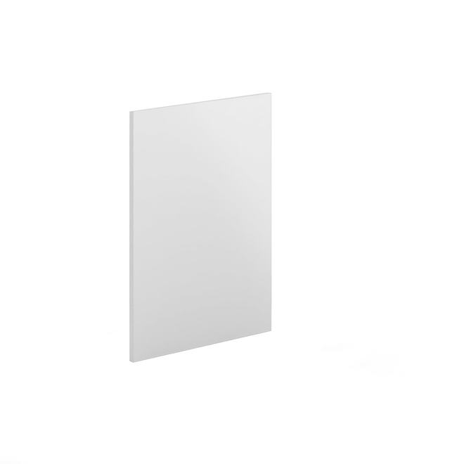 Panneau de finition BELLINA de 24,5 x 34,5 po en MDF, blanc mat